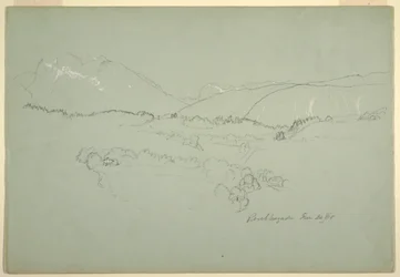 Northeast, near Berchtesgaden, Bavaria, June 20, 1868